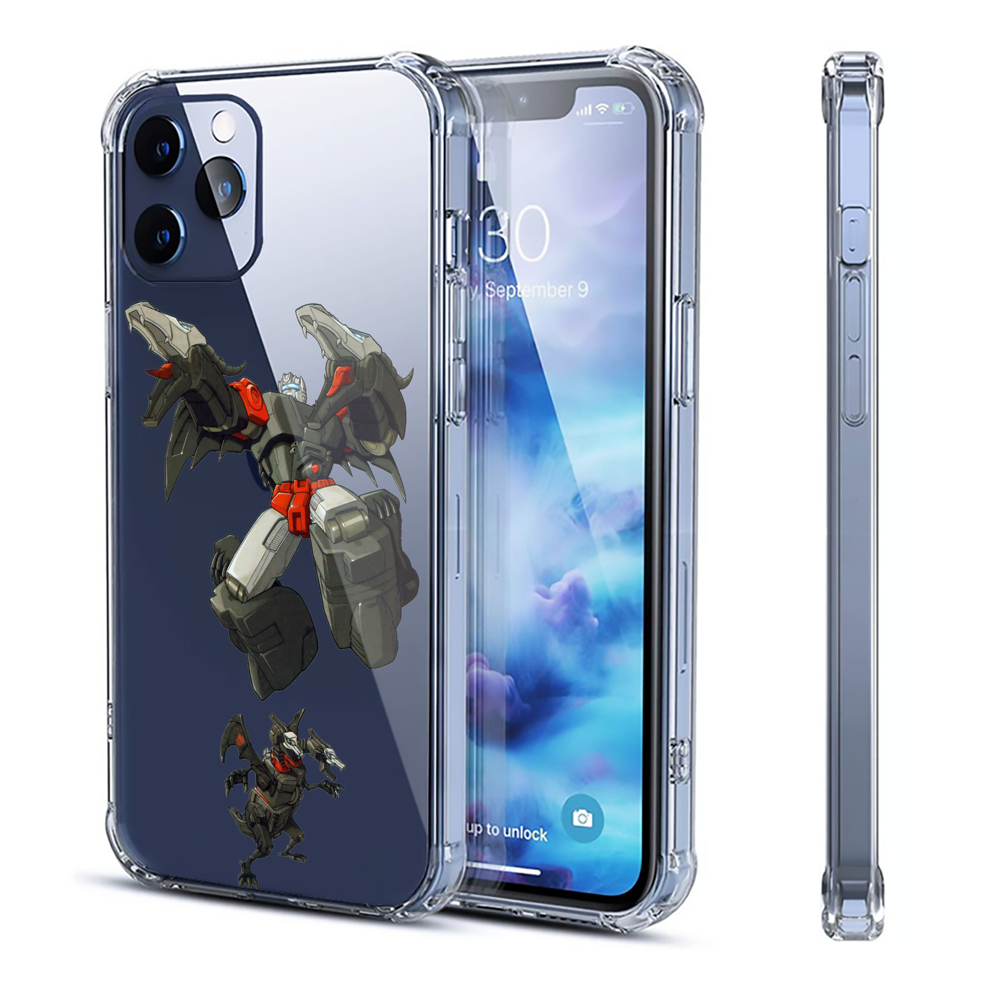 （画像用）  【iPhone 12シリーズ対応】透明スマホケース（クリアソフトケース）